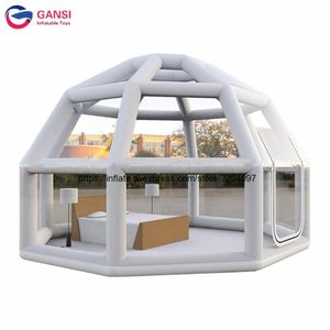 Tenten en schuilplaatsen opblaasbare luxe campingtent PVC Igloo Dome voor feestevenement