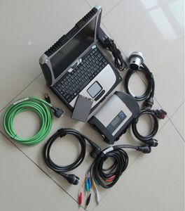 MB Star C4 Laptop Compact 4 SD Anslut till SSD Super V2023.09 CF19 DATOR DIAGNOSis Cars Trucks 12V 24V