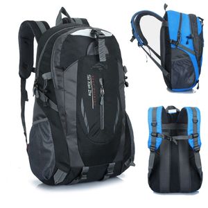 Wodoodporne sporty wspinaczkowe Outdoor Unisex Nylon Plecak Torby Podróży Plecak Camping Wędrówki Trekking Pack Daypack Torba dla mężczyzn 220104