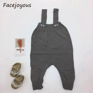 Nuovo neonato pagliaccetto lavorato a maglia ragazzi tuta carino bambini pantaloni pp neonata vestiti cotone bambini pantaloni 6 colori 210413