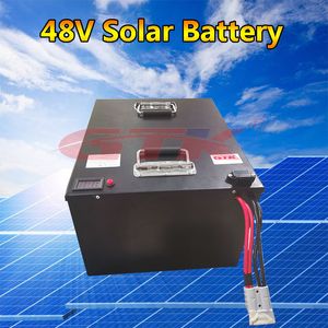 GTK 48V Solar Lithium battery 100Ah 200Ah endurance use at night with BMS for 10Kw solar energy panels inverter+Charger