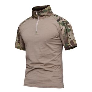 Magcomsen camisetas Homens Verão Algodão Tactical Tops Tees Army Style Exército Respirável Paintball T-shirts Roupa de homem