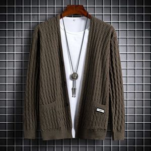 Autunno e Inverno Tempo libero Tempo libero Tempo libero Cardigan Cardigan Jacquard Manica lunga Maglia Allentati Maglia