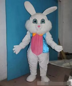 Halloween Easter Bunny Maskottchen Kostüme Weihnachten Fancy Party Kleid Cartoon Charakter Outfit Anzug Erwachsene Größe Karneval Ostern Werbung Thema Kleidung