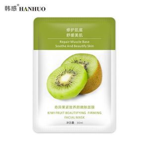 Masker peeling hanhuo frukt essens ansiktsmask djupt vattenförsörjning fukt penetrerande skal 50st mycket stor beställning kan kontrollera priset 30ml nettovikt super kvalitet