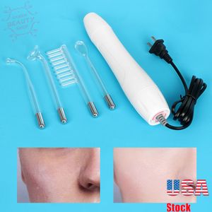 Högfrekventa massager Electroterapi Ansiktsskönhet Skin Rejuvenation Machine Device Acne Remover