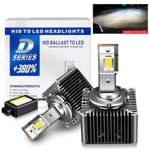 Car Headlights 2PCS 70W CANbus Light D1S D4S D2S LED Headlight 32000LM D3S D1R D2R D3R D4R D5S D8S Bulb Kit To Replace HID Conversion Lamps