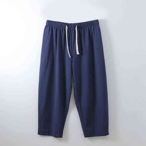 Summer Pants Men 12XL Waist 170cm 5XL 6XL 7XL 8XL 9XL 10XL 11XL Plus Size Cotton Large Size Trousers 5 colors G0104
