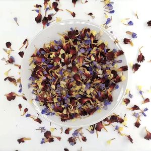 Real Dried Flower petals Dry Plants For Aromatherapy Candle Epoxy Resin Pendant Necklace Jewelry Making Craft DIY Accessories