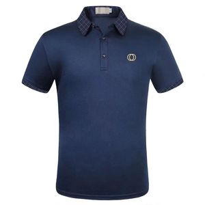 2024SS Summer Brand Clothes Luxury Designer Polo Shirts Men Casual Polol Fashion Snake Bee Print Brodery T Shirt High Street Mens Polos M-3XL