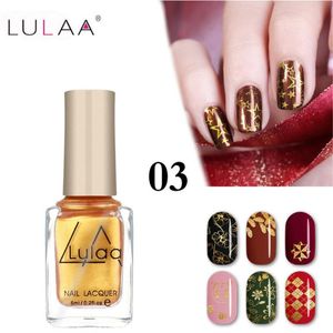 Nail Gel Art Design Painting Oil ML Soak Off DIY Stamping For Women Lady Lacquer Printing Varnish Polish Colors