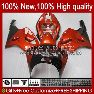 Korpus do Kawasaki Ninja ZX-750 ZX7R ZX750 ZX 7R RX 750 28HC.20 ZX 7R 1996 1997 1998 1999 2000 2001 2002 2003 ZX-7R 96 97 98 99 00 01 02 03 OEM OEM Pomarańczowy błyszczący