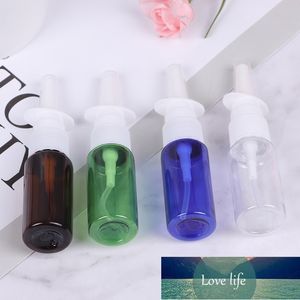 5PCs 15 ml Tom flaska Plast Nasal Spray Bottles Pump Sprayer Mist Nose Refillable