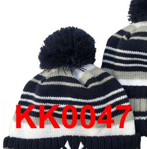 2021 Нью-Йорк Бейсбол Beanie Североамериканская команда боковой патч зимняя шерсть спорт вязаный шляп череп