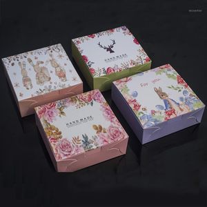 Gift Wrap 200 X Cut Fashionable Cartoon Wedding Box For Moon Cake Candy Mid-autumn Festival Party Decoration