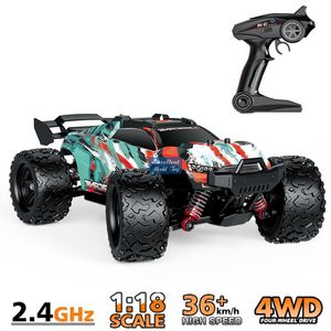 O3 4WD Monster Race Off-Road Truck, Party Supplies, RC Car Toy, High-Speed-36 km/H, Differential Mechanism, Cool Drift, LED Lights, Kid Christmas Boy Gift Gift