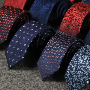 7cm Mens Ties Paisley Necktie Floral Gravata Corbatas Formal Men Wedding Business Party Cravate Homme Gift Men Tie