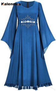 Wholesale elegant gothic for sale - Group buy Turkey Muslim Hijab Dress Women Flare Sleeve Tassel Gothic Medieval Dresses Elegant Vintage Islamic Clothing Moroccan Kaftan
