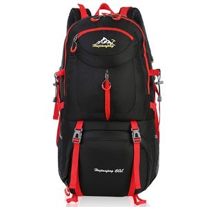 60l Men's Backpack Camping Hiking Travel Rucksack Riding Hiking Backpacks Waterproof Outdoor Sports Bag Trekking Bag For Men 211224