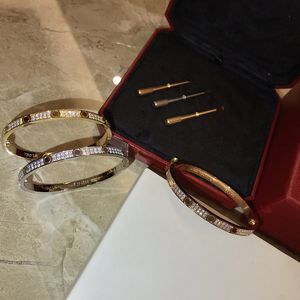Moda luksusowy top dobra marka czysta 925 srebro biżuteria dla kobiet śrubokręt bransoletka cienki projekt różowe złoto diament miłość bransoletka Weddi