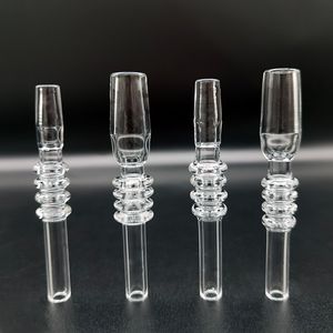 10mm mm mm Quartz Tip Smoking Accessories For Nectar Collector Kit Dab Straw Tube Drip Tips Glass Water Bongs Partner VS Ceramic nail