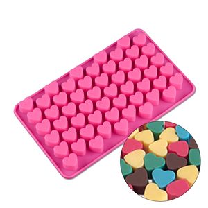 55 Diamond Love Heart Dessert Silicone Cake Mould Art Mold Mousse For Baking Handmade Gift Decoration DH5800
