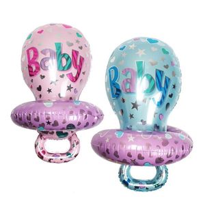 36 pollici Big Cute Baby Ciuccio Capezzolo Foil Palloncini per Bambini Baby Shower Compleanno Layout Decorazione per feste Palloncini Regali