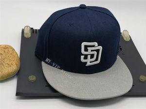 Top sale San Diego City Fitted Hats Cool Baseball Caps Adult Boston Hip Hop SD Fitted Cap Men Women Full Closed Gorra