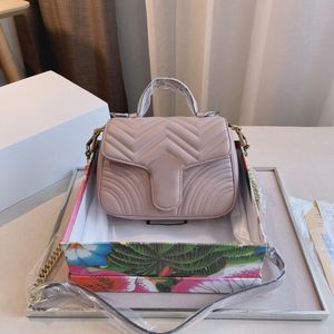 Kadınlar Klasik Marmont Tapı Omuz Crossbody Çanta Tasarımcı Çanta Orijinal Deri Nano Totes Çanta Moda Moyger Çantası Şampanya Kırmızı Beyaz Debriyaj Cüzdanları