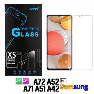 Screen Protector For Samsung A12 A31 A01 Core A21 A11 A52 A72 A20 A10E A02S Clear Tempered Glass Metro pcs 9H Film LG Stylo 7 6 5 K51