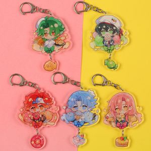 SK8 o keychain infinito homens anime chaveiro cadeia para mulheres desenhos animados flor de cerejeira chaveiro para calças garoto bonito metal breloczek