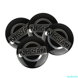 4PCS 56mm Car Logo Badge Emblem Aluminum Alloy Wheel Center Hub Cap Rim Cover Stickers Decal Auto Accessories Styling for Nissan