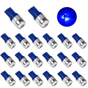 20 Stücke Blau T10 W5W 5630 6SMD 12 V Led-lampen Für Auto kennzeichenbeleuchtung Innenbeleuchtung Leseleuchte Stamm Glühbirne