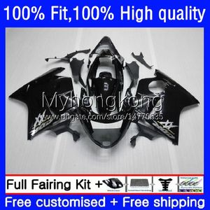 Injection Mold Fairings For HONDA Blackbird Glossy black CBR 1100XX 1100 XX 96-07 35No.1 CBR1100XX 96 97 98 99 00 01 CBR1100 XX 2002 2003 2004 2005 2006 2007 OEM Bodys