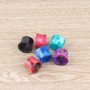 TFV16 DRIP Tips Epoxy Harts Mynstycke Rökningstillbehör Driptip Accessories Ny stil DHL gratis