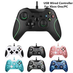 Wired Controller för Xbox One Dual Vibration Game Joystick Gamepad PC Controllers Joysticks