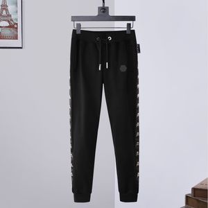 Plein Bear Jogging Calças Pedras Góticas Mens Mulheres Calças Esportes Designers de Luxo Sweatpants Cordão Corredores Casal Marca Roupas 84188