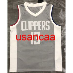 Tutti i ricami 13 # GEORGE Maglia da basket grigia stagione 2021 Personalizza i giovani delle donne degli uomini aggiungi qualsiasi nome numerico XS-5XL 6XL Vest