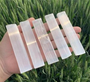 Wholesale Party Favor 4 inch Selenite Small Sticks Natural Stones healing stone for Good Vibes, EMF & Radiation Protection Reiki, Chakra