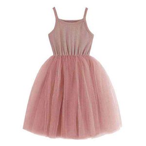 1-8 lat Baby Girl Fashion Princess Sukienki na Letnie Odzież dziecięca Odzież dziecięca Sukienka Sling G1215