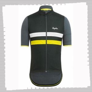 Pro equipe Rapha Ciclismo Jersey Mens Verão Quick Seco Seco Uniforme Mountain Bike Camisas de bicicleta de estrada Tops Roupas de corrida ao ar livre Sportswear Y21041314