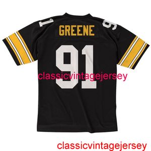 Stitched Men Women Youth Kevin Greene #91 1993 Jersey Embroidery Custom Any Name Number XS-5XL 6XL