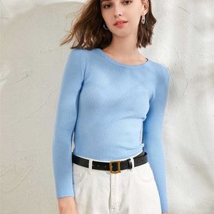 winter clothes Knitted woman sweaters Pullovers spring Autumn Basic women's jumper Slim women's sweater pull long sleeve 211103