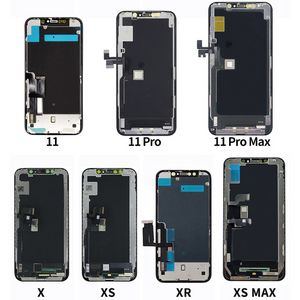 iPhone X/11/11 Pro/11 Pro Max OLED Screen Replacement, LCD Display Touch Digitizer Assembly, OEM