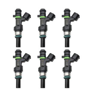 6 pc combustível injector bocal OEM 16600ED000 Fby1160 Versa Tiida Março III (K12) HR16DE 1.6L Original para Nissan