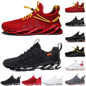 Mulheres mais baratas de homens de corrida Sapatos de corrida lâmina deslize em preto branco All Red Grey Terracotta Warriors Mens Gym Trainers Outdoor Sports Sneakers Tamanho 39-46