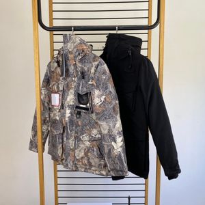 Berömd designer lyxiga herrar down jacka co-märke canada vinter huva kappa lönn blad kamouflage bekväm och varma jackor män kvinnor kläder vindtät xs-xxl