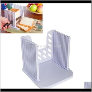 Baking Pastry Tools Foldable And Adjustable Bagel Loaf Sandwich Bread Slicer Toast Slice Cutter Mold Gboik Jkwxy