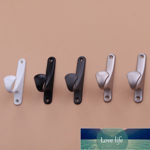 1 Pcs Nail Drill Clothes Coat Hanger Hook Zinc Alloy Robe Chrome Wall Mounted Hanger Holder Bathroom Accessories