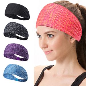 Sports Yoga Hair Bands Antiperspirant Headband Multicolor Casual Fashion Cotton Turban Headband Neutral High Elastic wk189